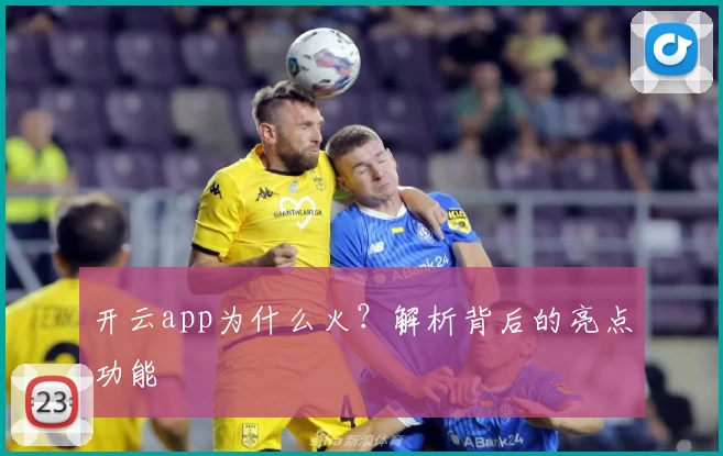 开云app为什么火？解析背后的亮点功能